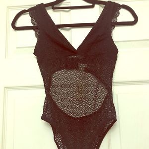 ✴️3/$10 Deal✴️NTW Aeropostale Mesh bodysuit.